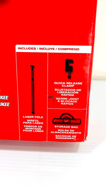Milwaukee 12ft Telescoping Laser Pole 48-35-1511 gallery