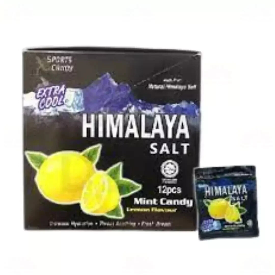 Himalaya Salt Sport Candy Mint Lemon Flavor Genuine (15g x 12 pack) X 3 Box gallery