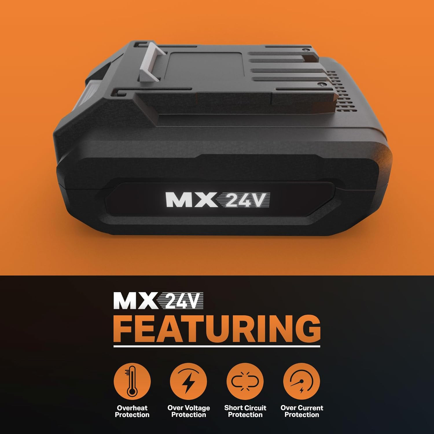 LawnMaster MX24V 2.0Ah Battery – Compatible and Vacmaster 24V Cordless Products gallery