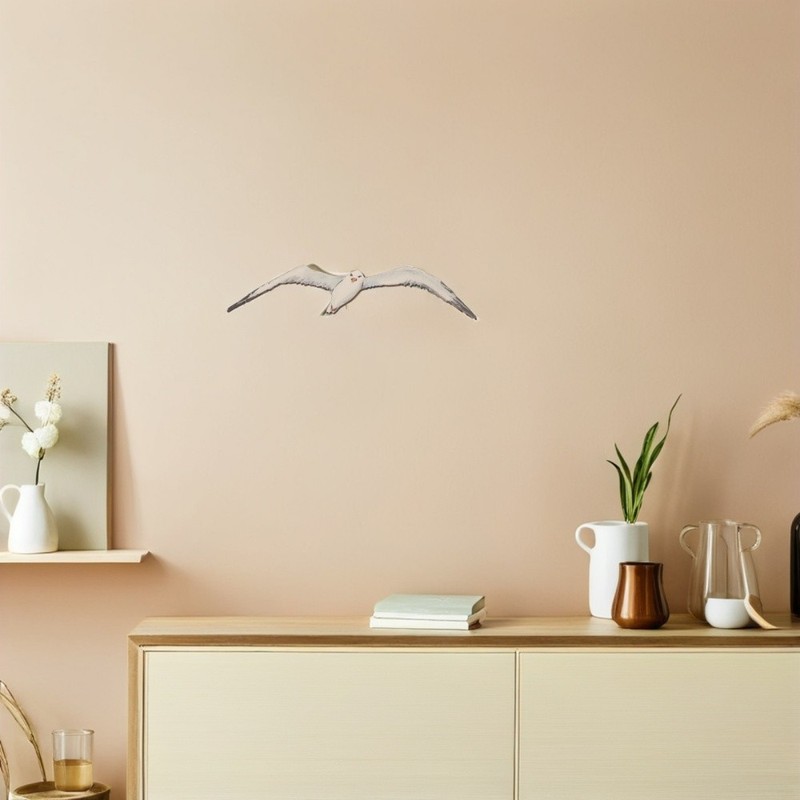 3 Pcs Wall Decorations for Bathroom Coastal Seagull Nautical Ocean Art gallery