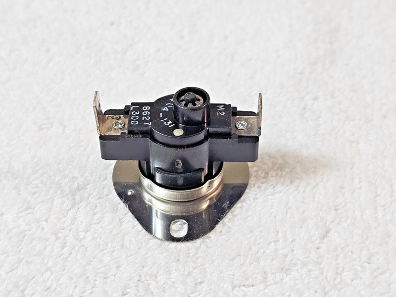 Senasys 404-131 Manual-Reset High-Limit Thermostat L300 8627 °F Snap-Disc NOS gallery