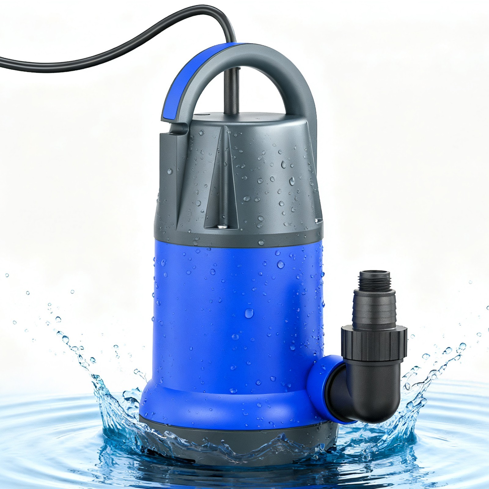 Sump Pump Submersible - 1HP Clean Submersible Water Pump, 4600GPH Utility Pump gallery