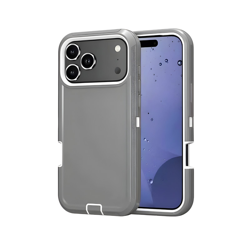 Heavy Duty Shockproof Case for iPhone 14–17 Series 3-Layer Protective Cover gallery