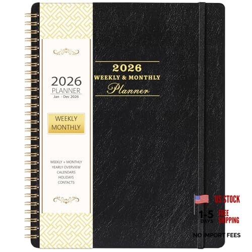 2026 Planner - Planner 2026 - JAN 2026 - DEC 2026 - 9" x 11", 2026 Weekly gallery