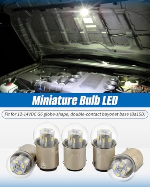 Pack #90 Miniature Bulb LED Replacement 12/14vdc Replaces Filament Bulbs 5 gallery