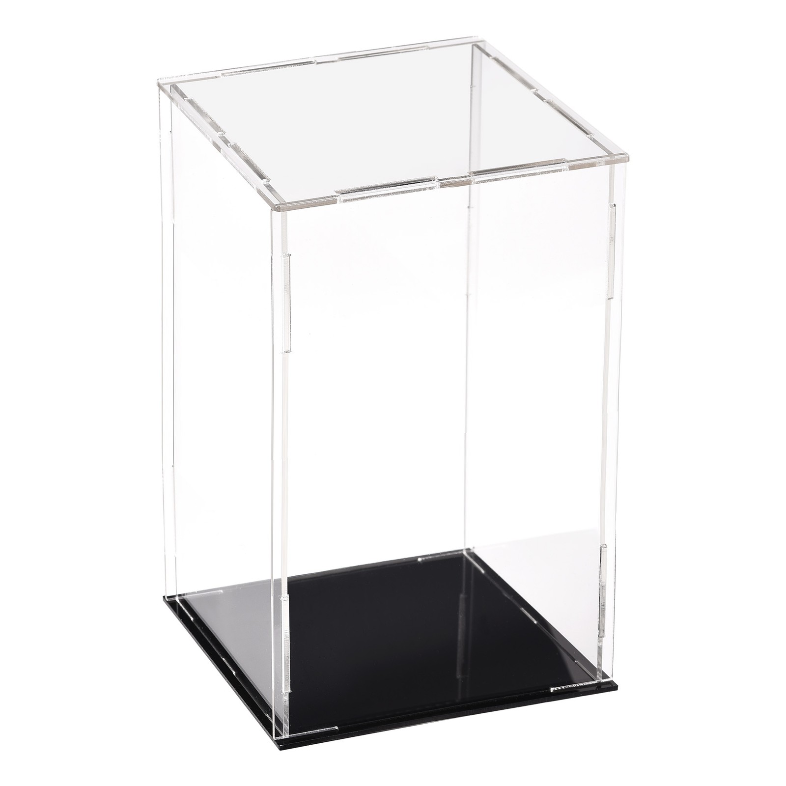 Acrylic Clear Display Case Box Dustproof Protection Cube Collectibles 10x10x20cm gallery