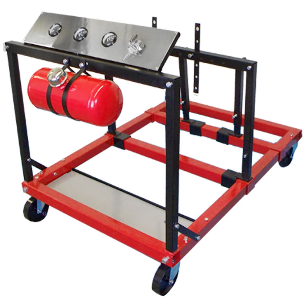 Mobile Engine Motor Testing Test Station Gauge Meters Stand gallery