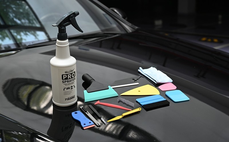 Window Tint Application Kit - Car Tint Tools, Spray Bottle, PPF Squeegee, Felt S gallery