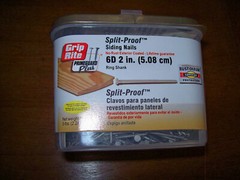 5 pounds 6d 2” Grip Rite Split-Proof Wood Siding / Fence Nails