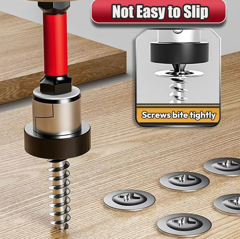 3pcs Magnetic Drywall Screwdriver Bits Alloy Steel Positioning Tools - NEW gallery