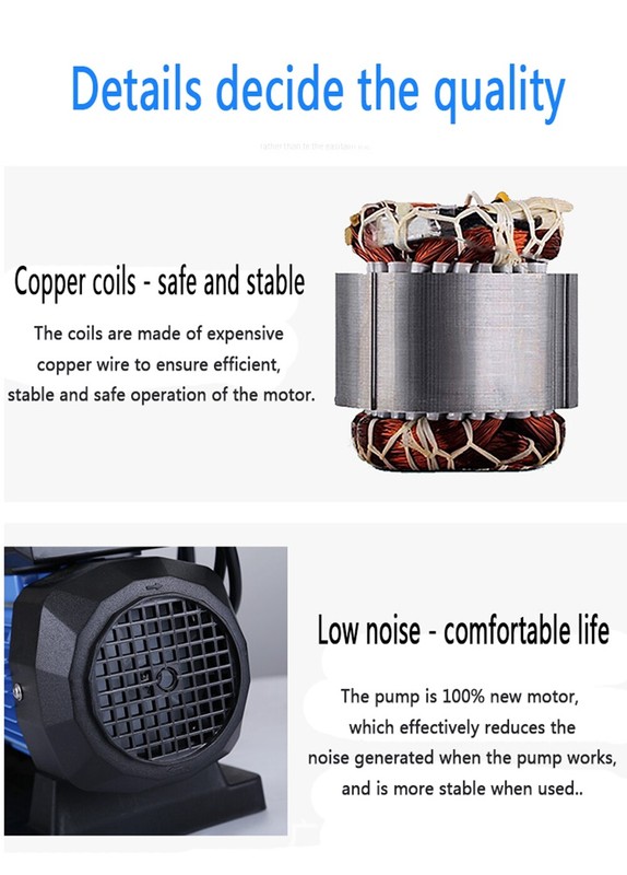 Swimming Pool Pump 3 HP Pool Pump 220-340V 10038GPH In/Above Ground w/ Strainer gallery