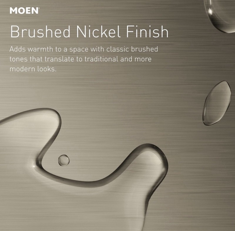Moen Handheld Showerhead Slide Bar - Brushed Nickel 3669EPBN Eco-Performance gallery