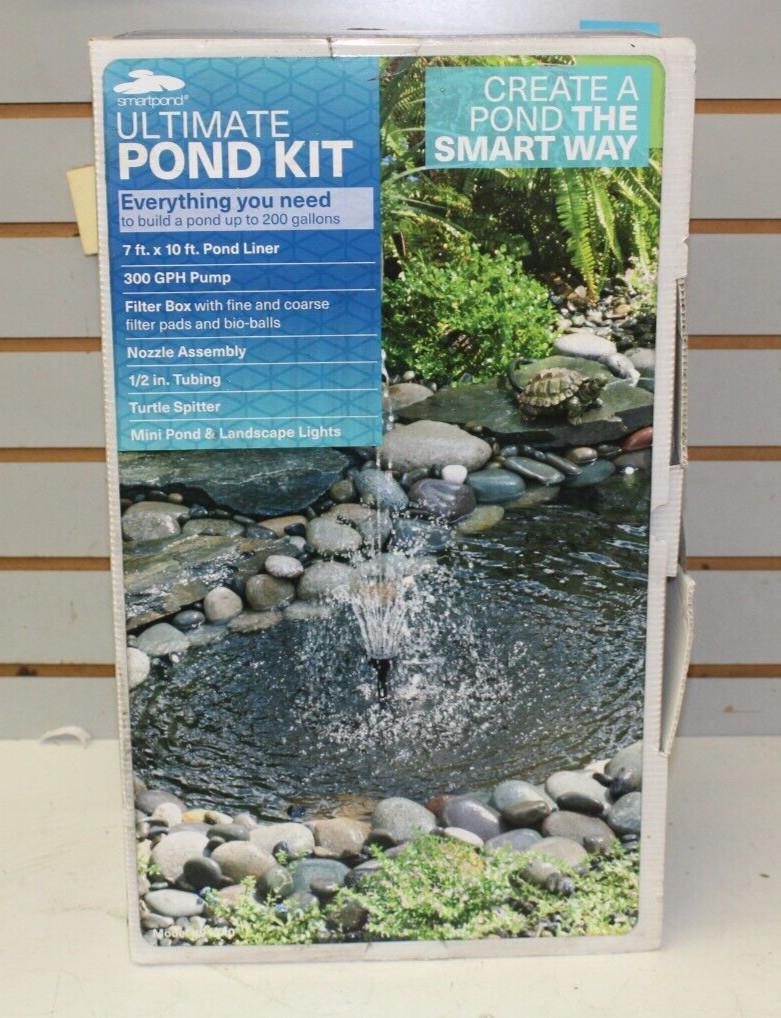 Smartpond Ultimate Pond Kit Pump Filter for Ponds up to 300 Gallons 91340 gallery