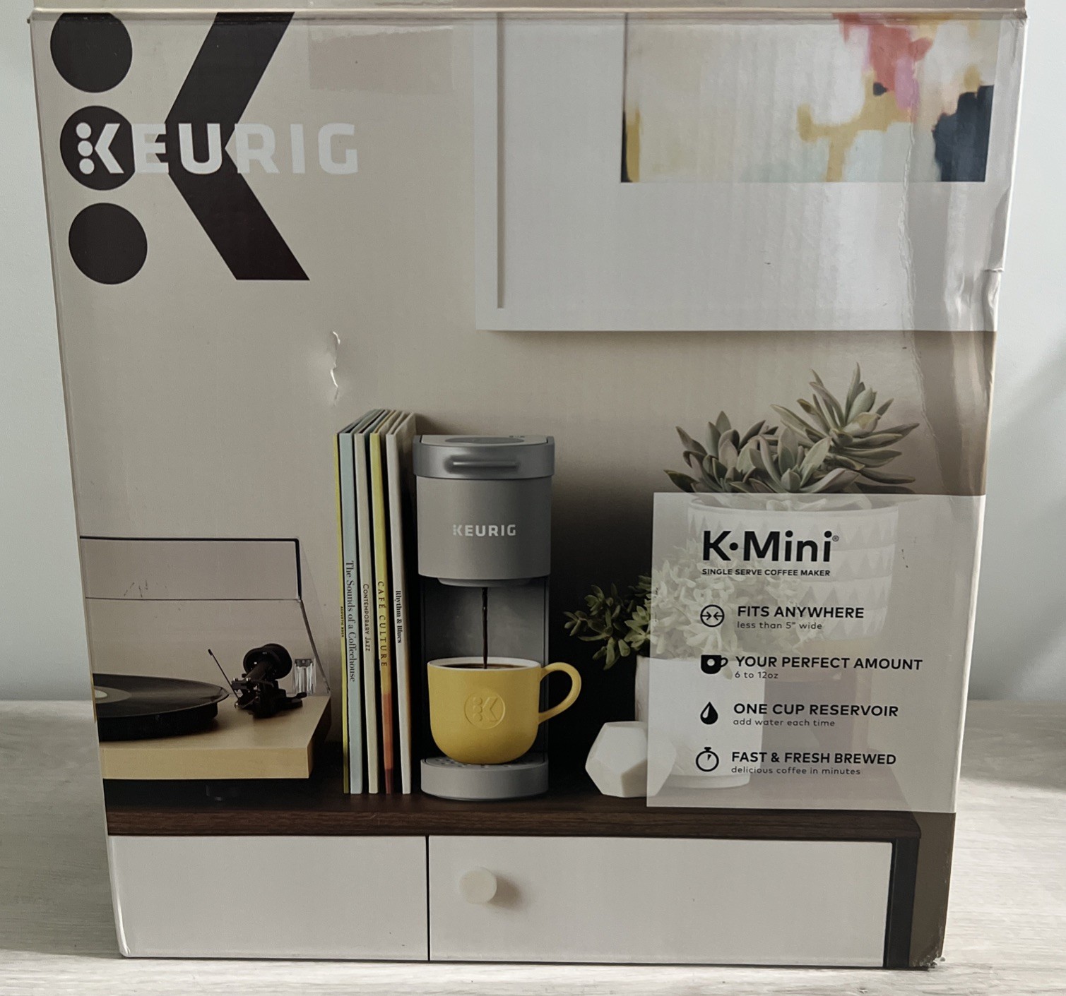 Keurig K-Mini Single Serve Coffee Maker - Black Gray gallery