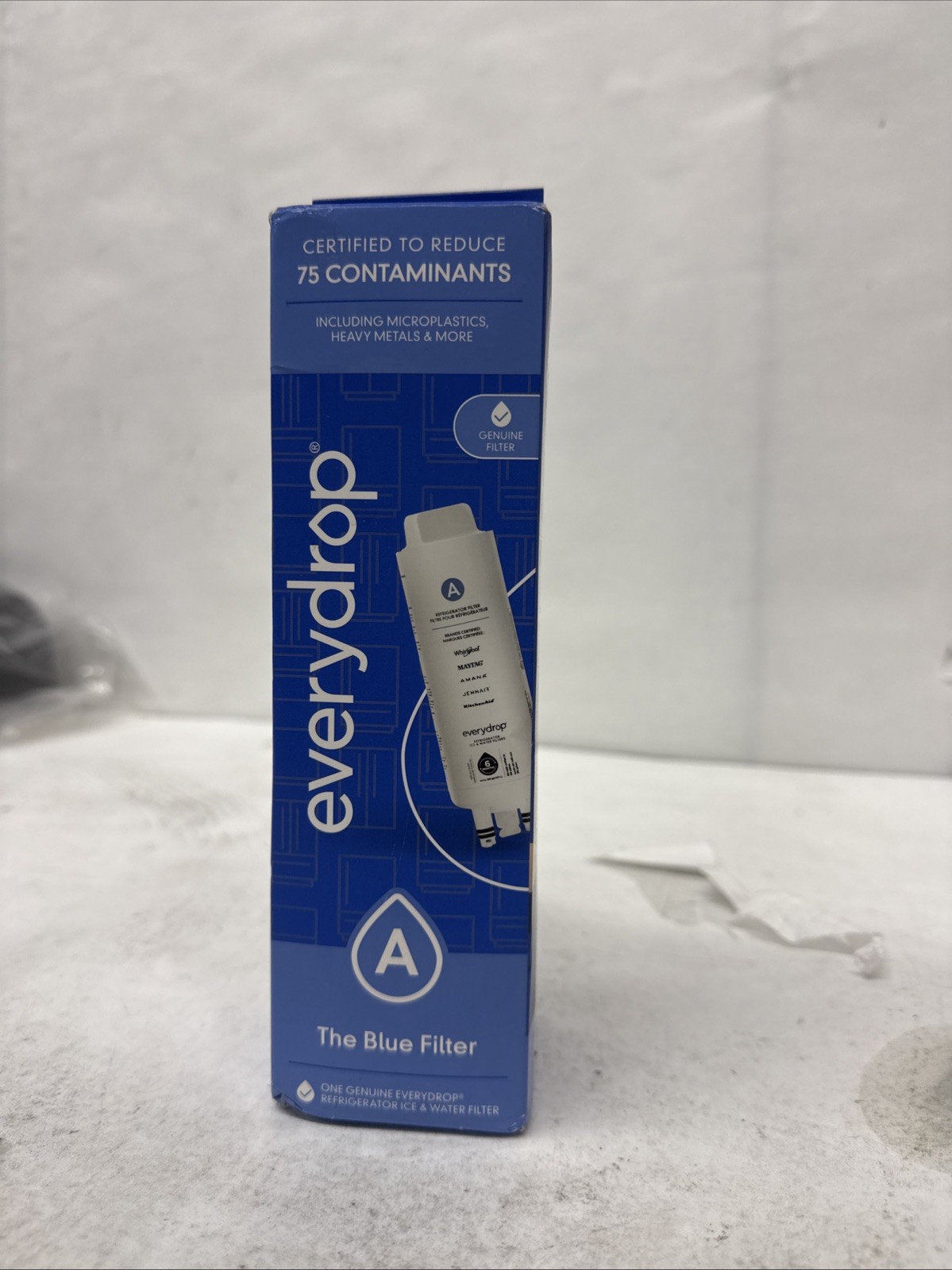 Whirlpool - everydrop Refrigerator Water Filter A Blue Filter gallery