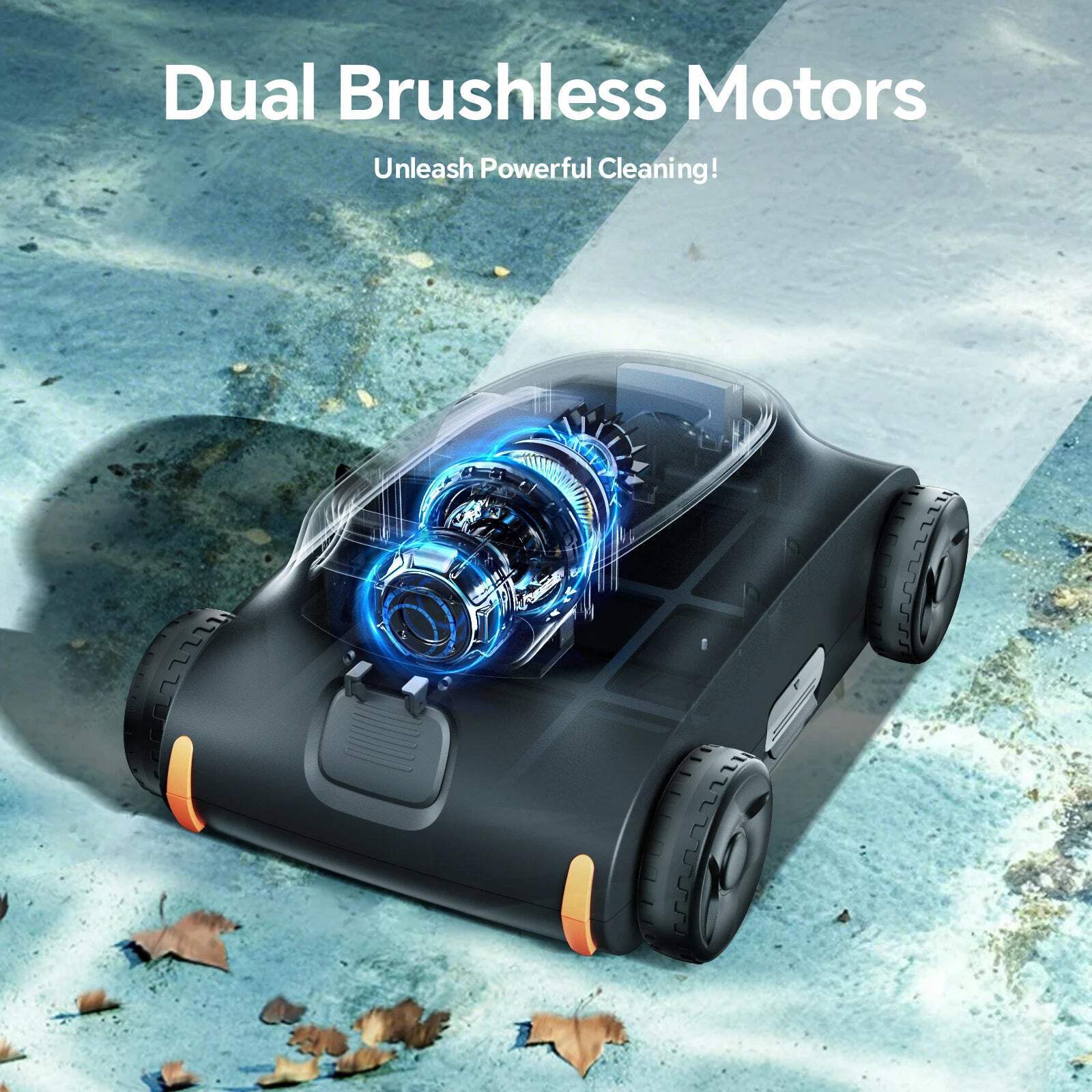 Seauto SAT 10 Cordless Robotic Pool Cleaner - Above Ground gallery
