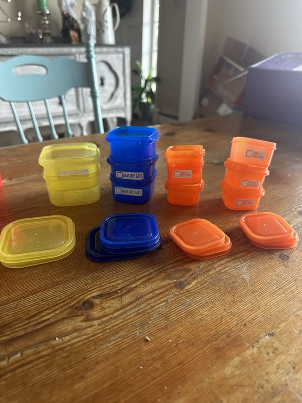 Portion Control Containers/ Books/ Bundle For Healthy/ Clean Eating / Diet gallery