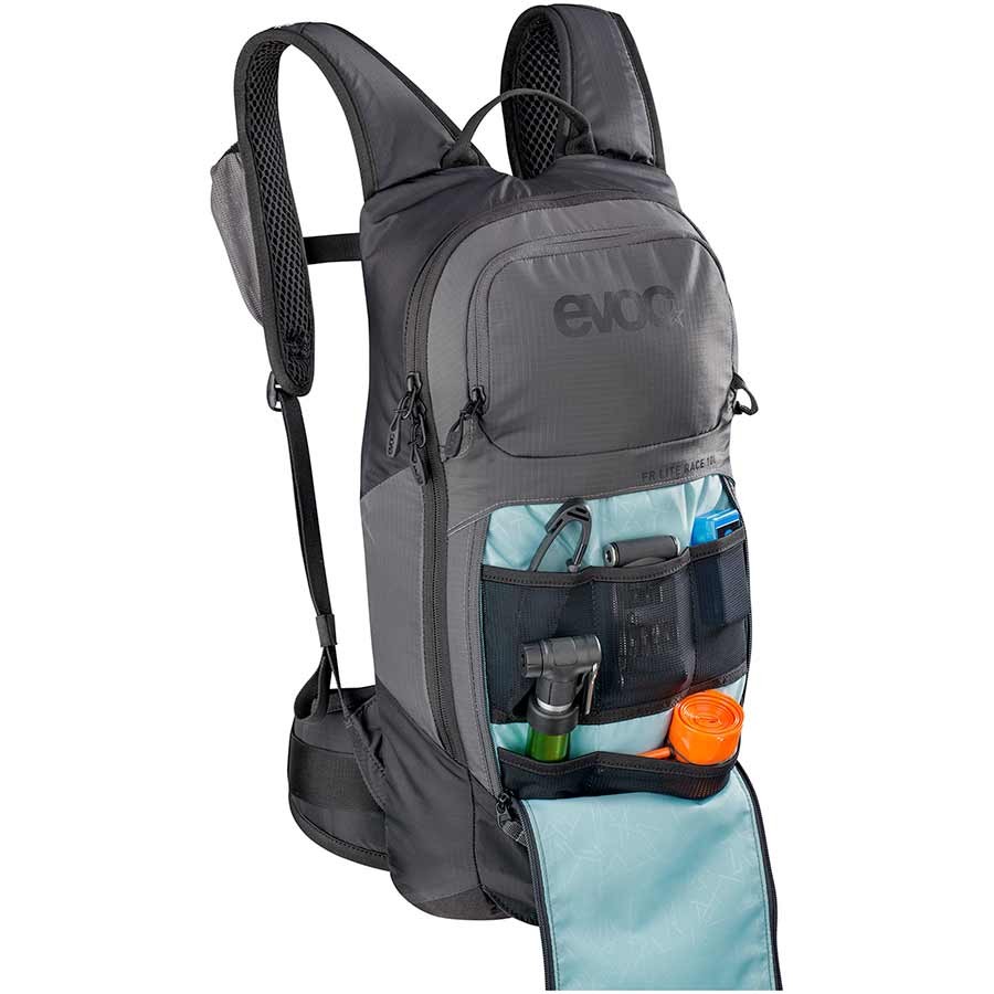 EVOC FR Lite Race 10L Enduro Backpack with Removable Back Protector & Hydration 4