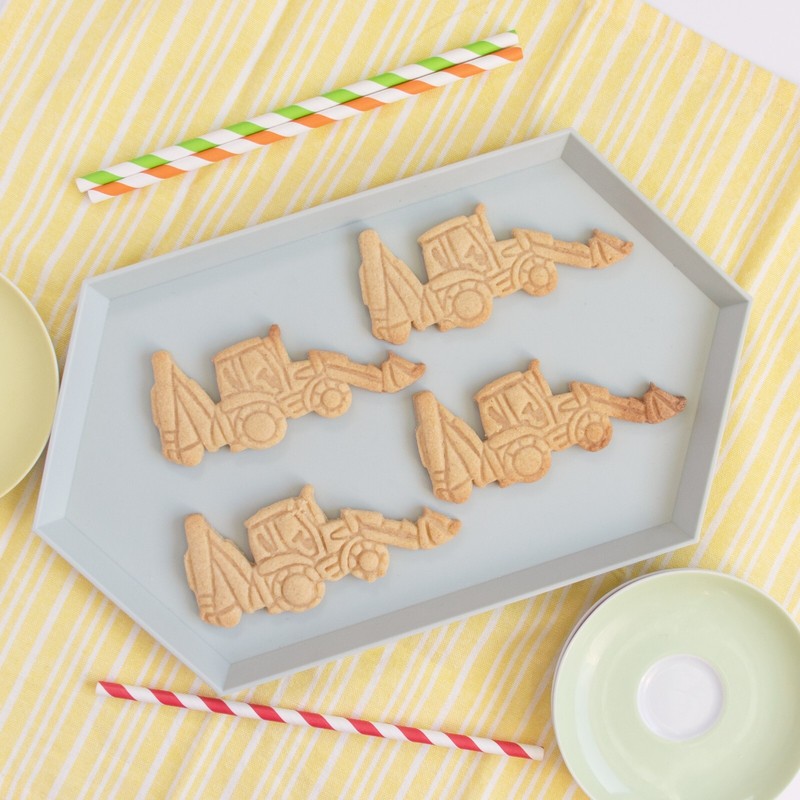 Excavator Digger Cookie Cutter - Construction site builder truck renovation gallery