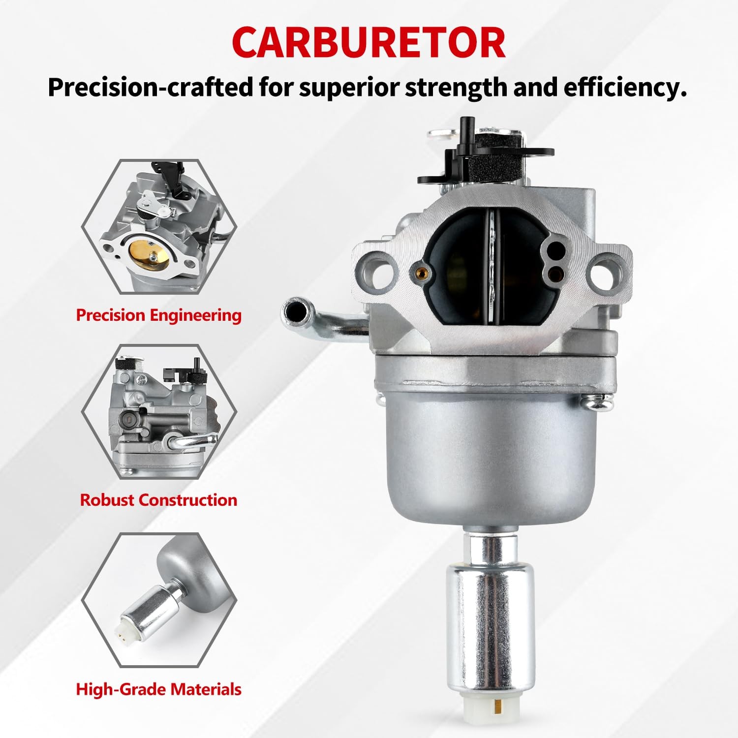 Ydo Carburetor For Bs 594601 796587 591736 Fits 19Hp 19.5Hp 20Hp 20.5Hp 21Hp gallery