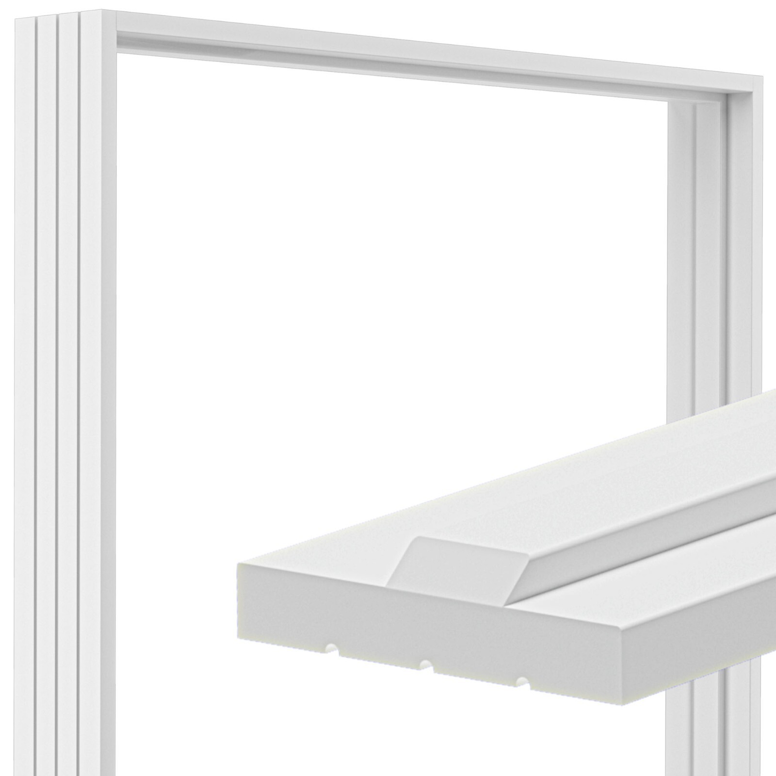 Interior Primed Paint Grade Door Jamb Frame Kit gallery
