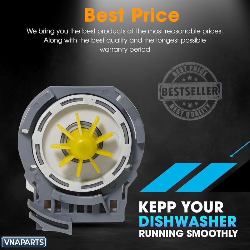 Dishwasher Drain Pump Motor For Whirlpool WDF520PADW WDT970SAHZ0 WDT970SAHV0 gallery