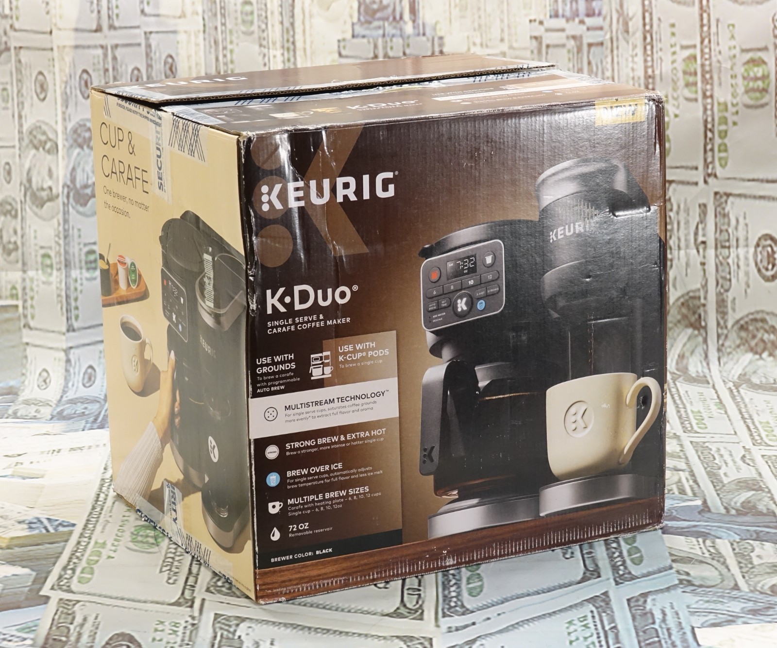 Keurig K-Duo Single Serve & Carafe Coffee Maker Black gallery