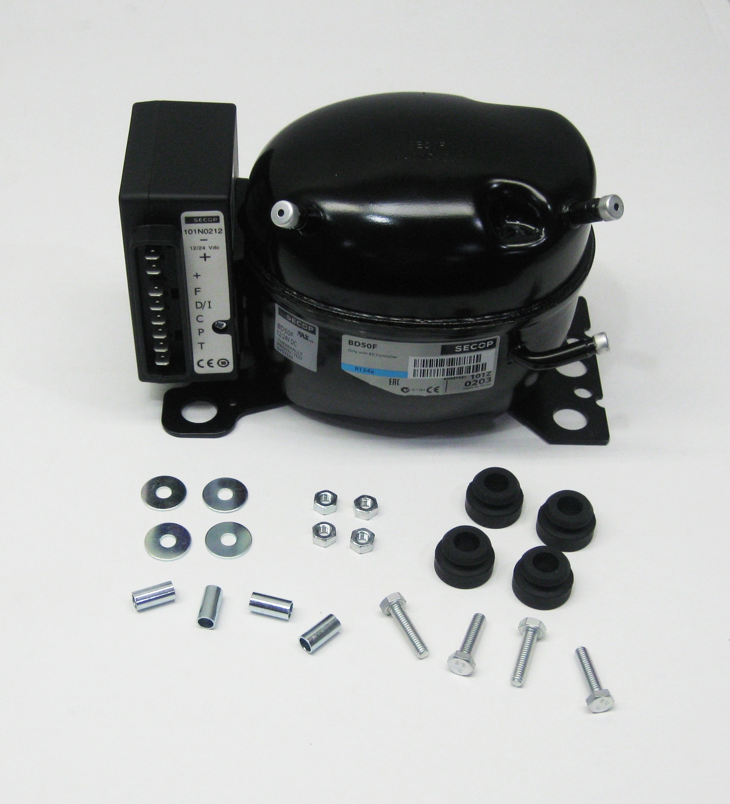 Secop Compressor BD50F and Electronic Controller 101N0212 Bundle Package gallery