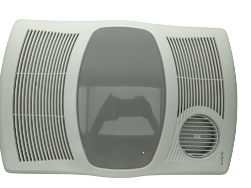 NuTone 110 CFM Ceiling Exhaust Bath Fan LED Light & Heater 765H110L (OB) gallery