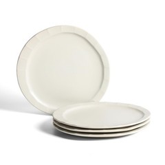 Stone Lain Oasis Stoneware Plate Dish Set 4-Piece Dinner Plates – Ceramic