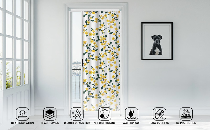 Insuluxe Shading Custom Size Interior Accordion Door/Room Divider gallery