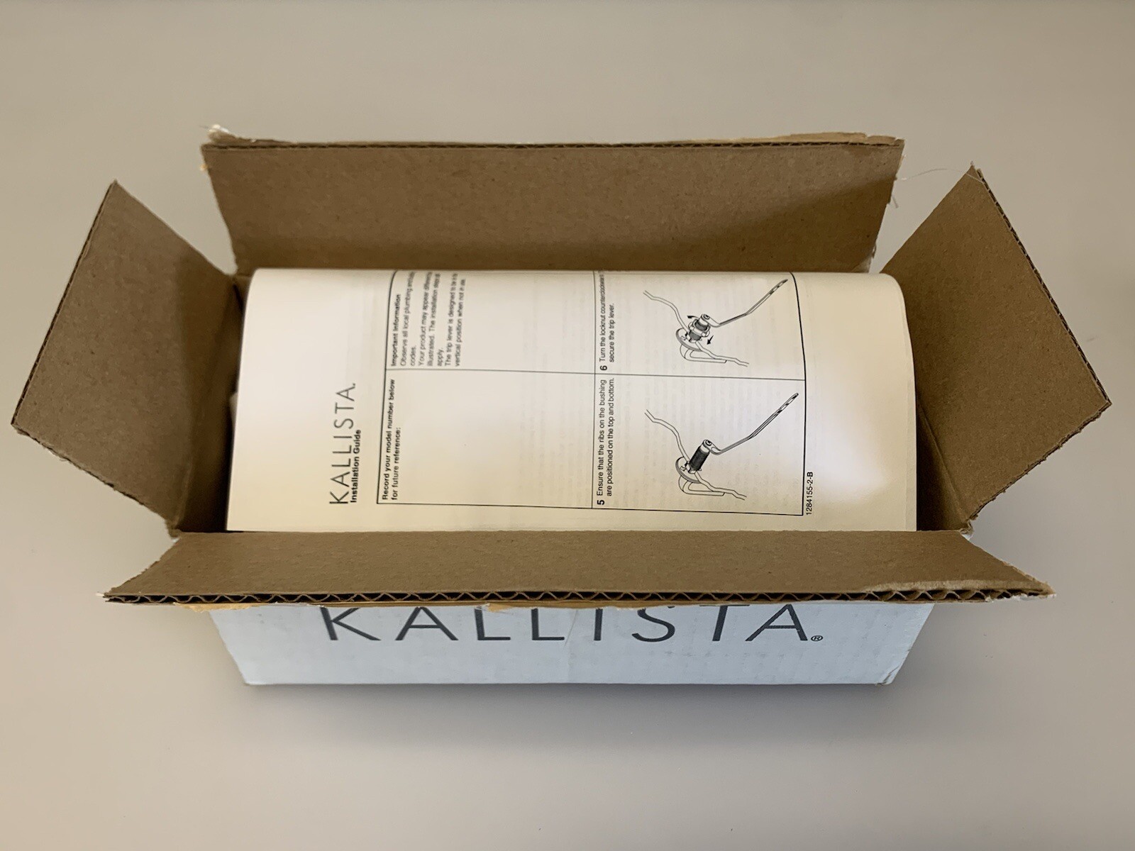 Kallista Script Trip Lever Finish Upgrade P70038-00-AD Nickel Silver New in Box gallery
