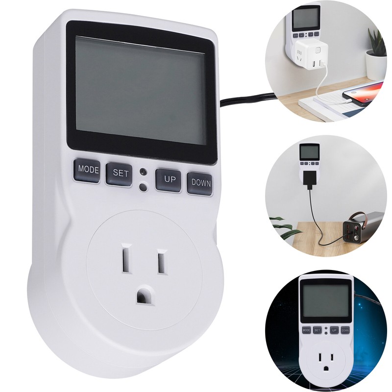 Digital Temperature Controller thermostat temp control Outlet Heater AC100-250V gallery