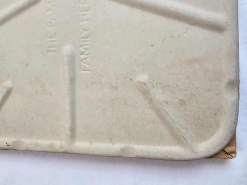 Pamperd Chef 12 x 15 Rectangular Baking Stone - Pizza - Cookie Stoneware Baker gallery