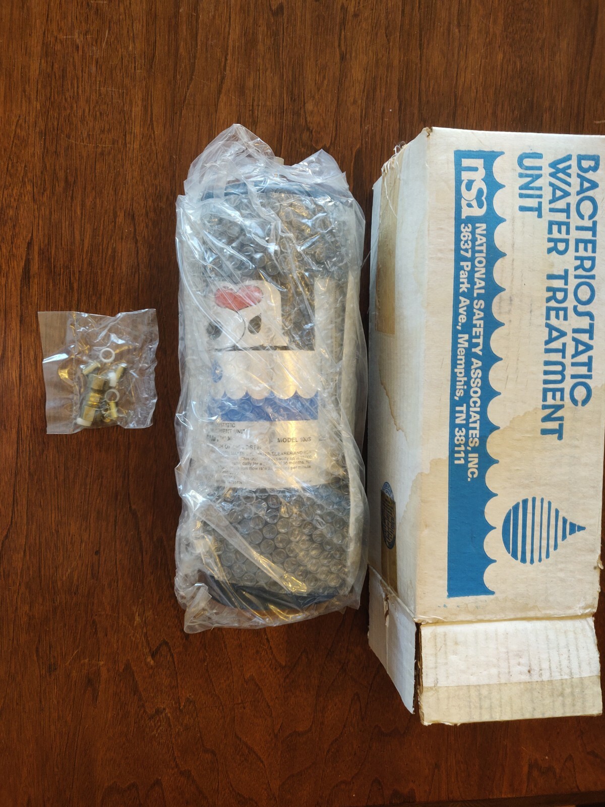 NSA100S BACTERIOSTATIC WATER TREATMENT FILTER UNDER SINK UNIT OPEN BOX-NOT USED gallery