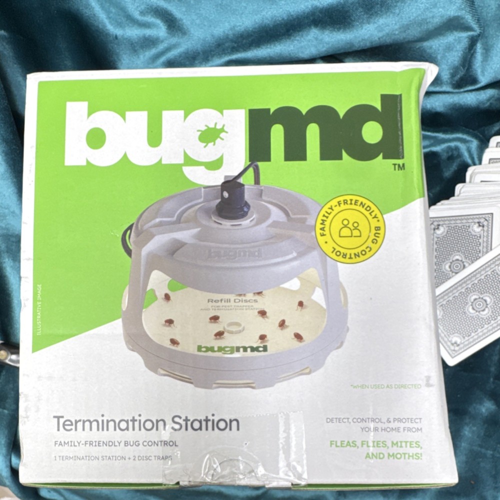 bugmd Termination Station Indoor Bug Control Lamp Pet Safe Child Safe White