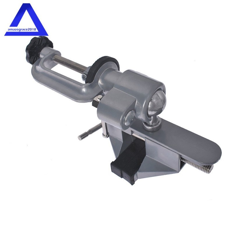 BENCH VISE SWIVEL 3" TABLETOP CLAMP VICE TILTS ROTATES 360° UNIVERSAL WORK HOBBY gallery
