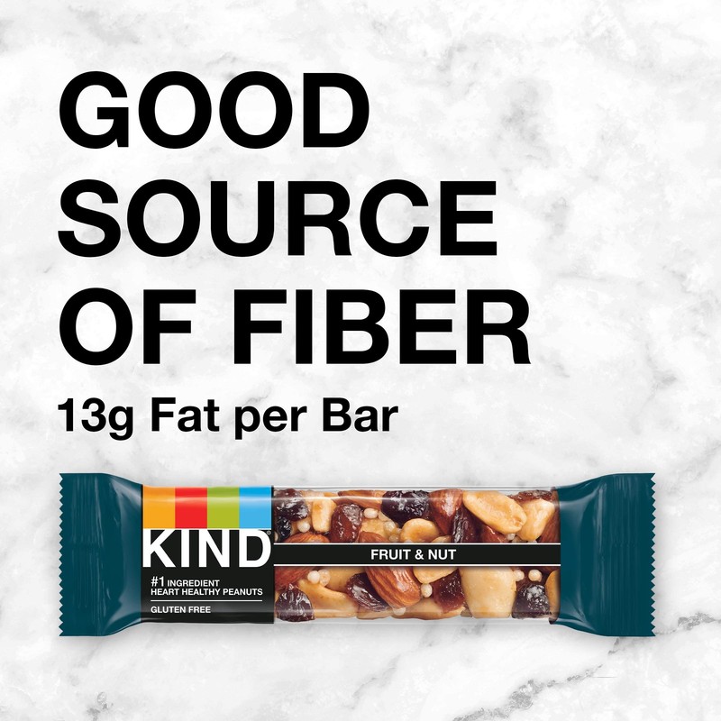 KIND KIND Bars, Fruit & Nut, Fruit & Nut, 12 Count (Pack of 12) gallery