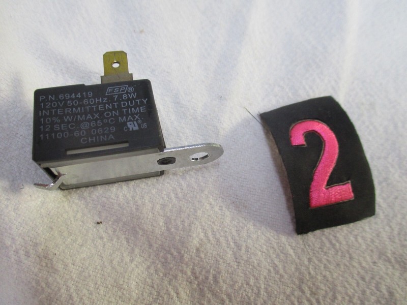 2 Whirlpool Dryer Buzzer 694419 (2x) Two Kenmore Roper Dryer Buzzers WP694419 gallery