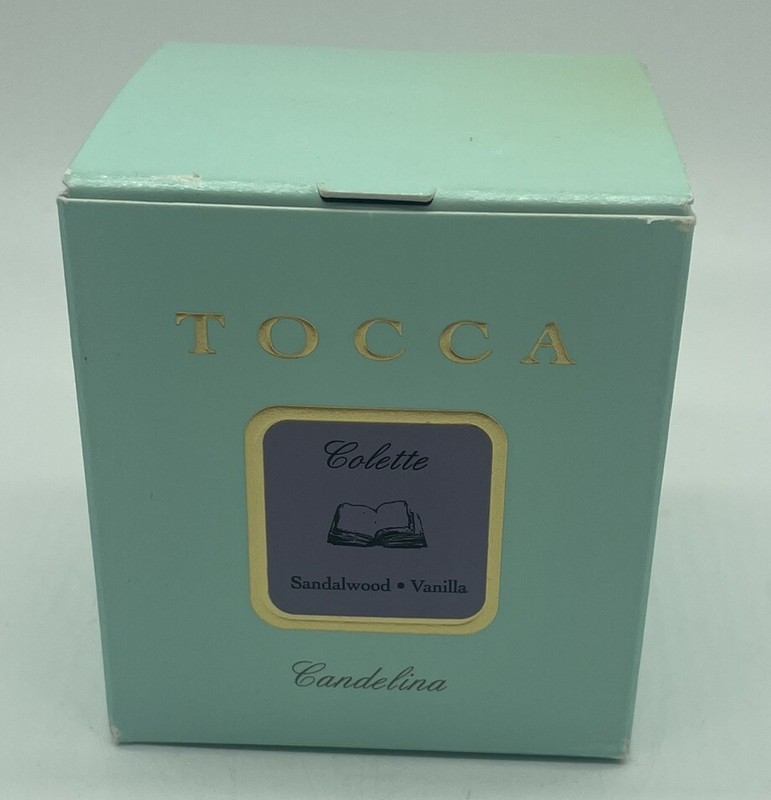 Tocca Colette Sandalwood Vanilla Candelina 3 Ounces New Hand Poured W Box gallery