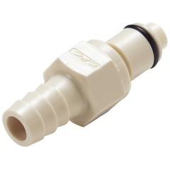 COLDER PLCD2200412 Coupler,Polypropylene,Natural,Push In 23MH63
