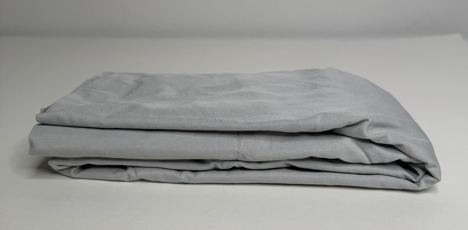 Restoration Hardware Italian Vintage-Washed 464 Percale King Pillowcases Mist gallery