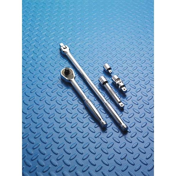 Westward 4Yp75 1/2 In Drive 72 Geared Teeth Pear Head Style Hand Ratchet, 10 In gallery