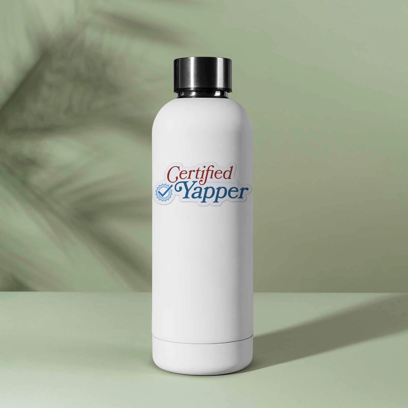 Certified Yapper Sticker gallery