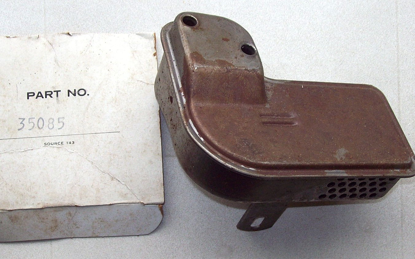 Tecumseh 35085 Muffler ~ SURFACE RUST came of engine doesn't look used gallery