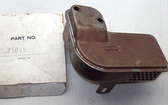 Tecumseh 35085 Muffler ~ SURFACE RUST came of engine doesn’t look used