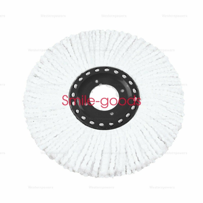 4pcs Replacement Microfiber Mop Head Refill For Spin Mop 360° Easy Cleaning Tool gallery