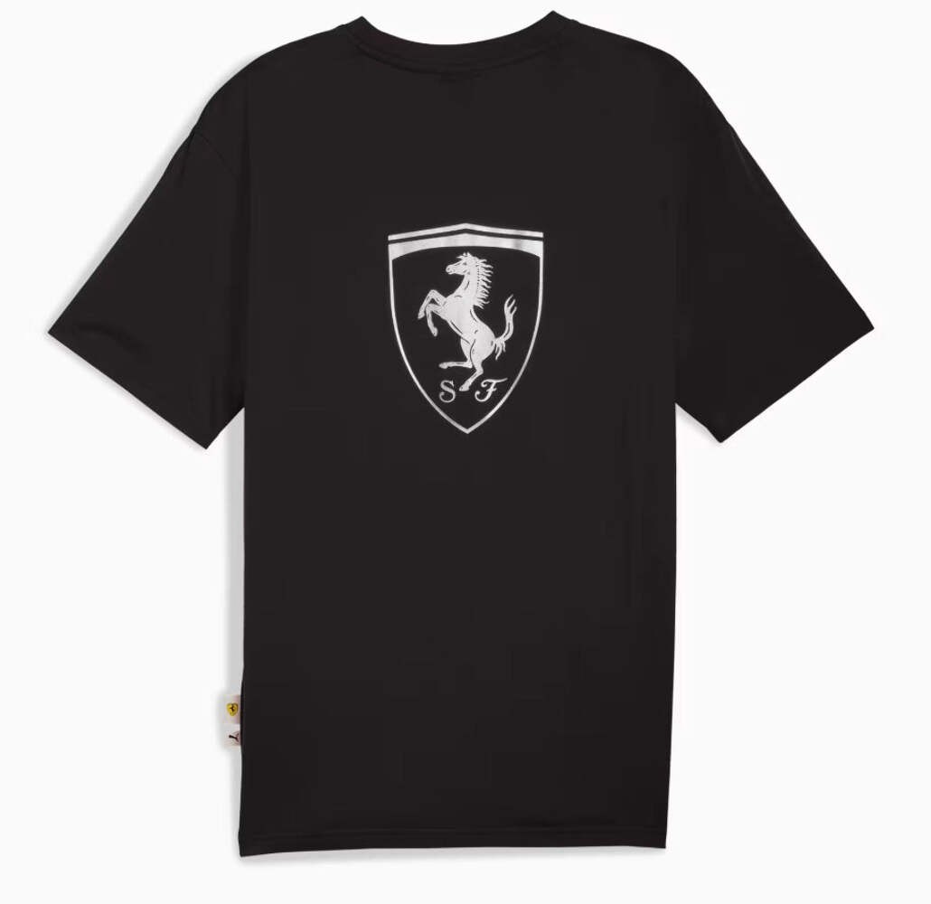 Puma Ferrari Lifestyle Shield Tee Black gallery