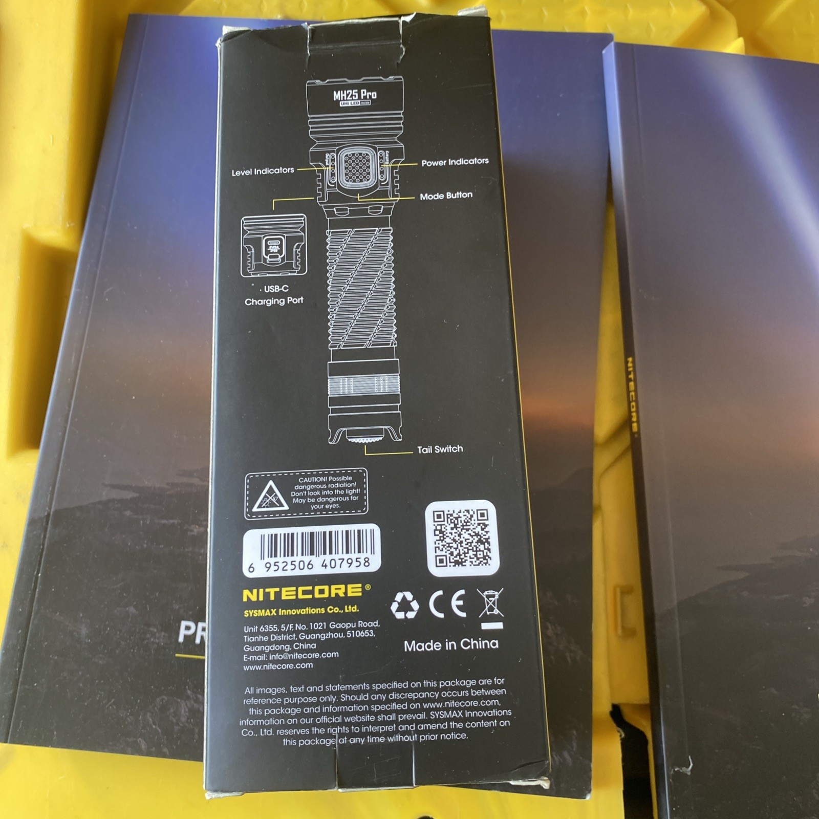 Nitecore MH25 Pro 3300 Lumen Long Throw Rechargeable Flashlight gallery