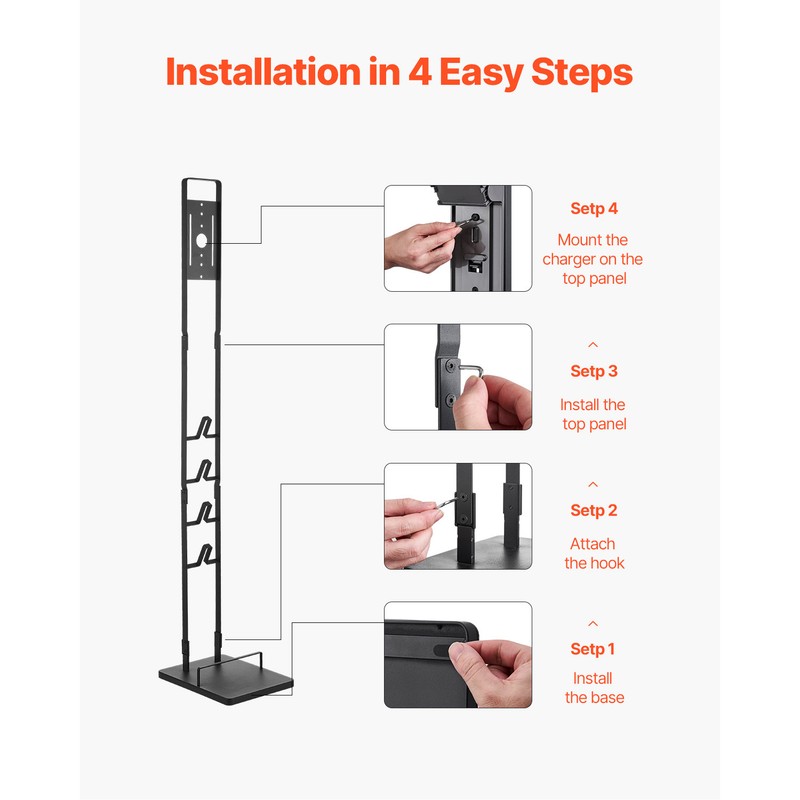 Vacuum Stand for Dyson Multi-Models Stable Storage Bracket Holder with 4 gallery